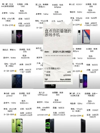 游戏手机高品质排行榜-游戏手机排行榜推荐