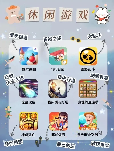 有哪些好玩的休闲游戏-旅行休闲游戏推荐